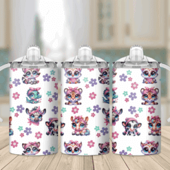 Cartoon Baby Cows 12oz Sippy Cup