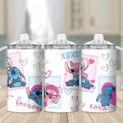 Stich Cartoon 12oz Sippy Cup
