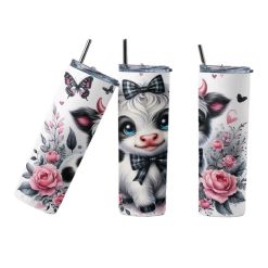 Cute Highland Cow 20oz Tumbler