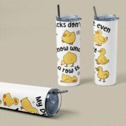 Alternative view of Funny Ducks 20oz Drinks Tumbler