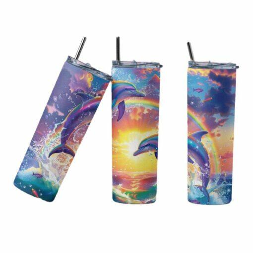 Animal Dolphins 20oz Tumbler