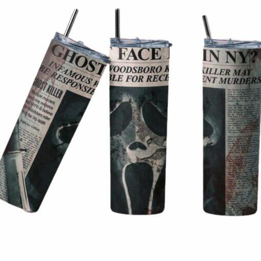 Horror Scream Face 20oz Tumbler