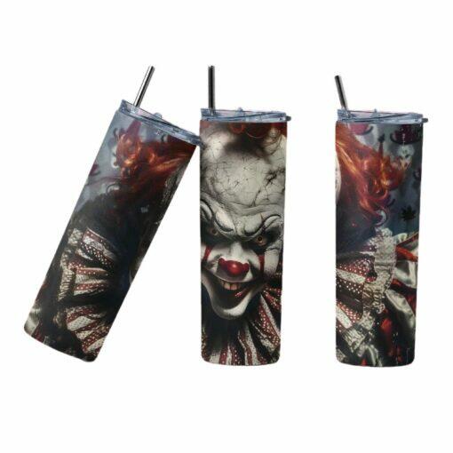 Horror The Clown IT 20oz Tumbler