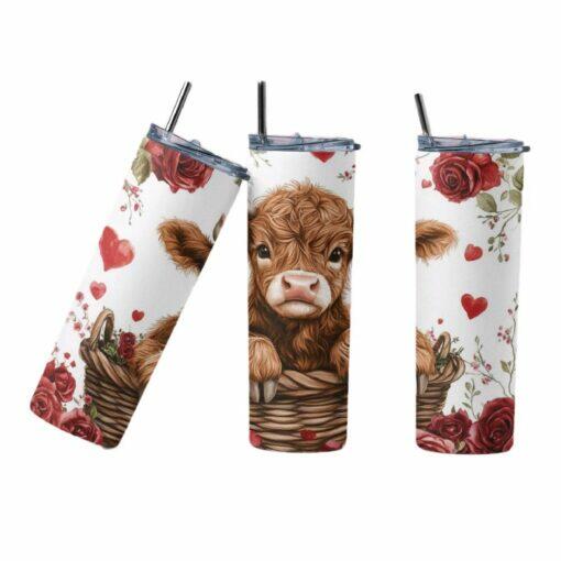 Highland Cow 20oz Tumbler