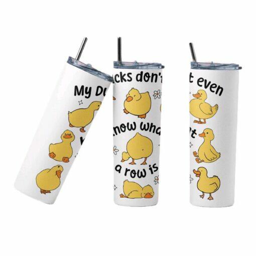 Funny Ducks 20oz Drinks Tumbler