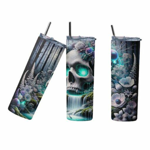 Horror Skulls 20oz Tumbler