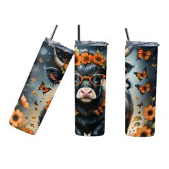 Highland Daisy 20oz Tumbler