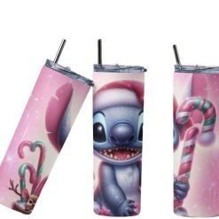 Stich Candy Cane 20oz Tumbler