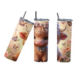 Highland Cow Cute 20oz Tumbler