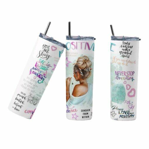 Quote Positvie 20oz Tumbler