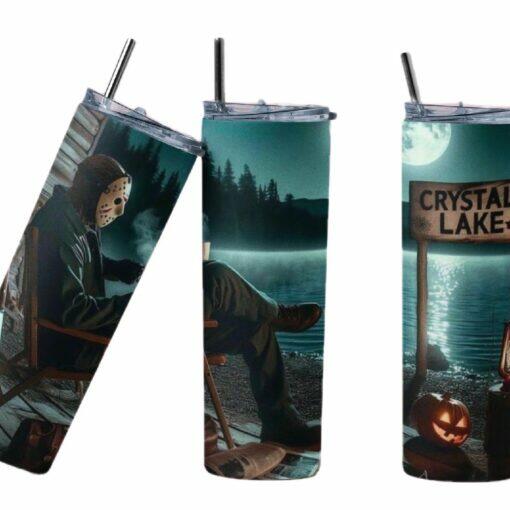 Horror Crystal Lake 20oz Tumbler