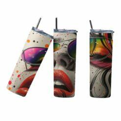 Raving Face Dance  20oz Tumbler