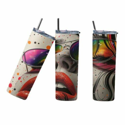 Raving Face Dance  20oz Tumbler