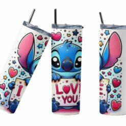 Stich I Love You 20oz Tumbler