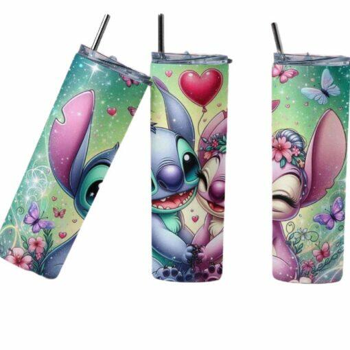 Stich Cute Loving 20oz Tumbler