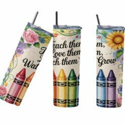 Teacher Teach Them 20oz Tumbler