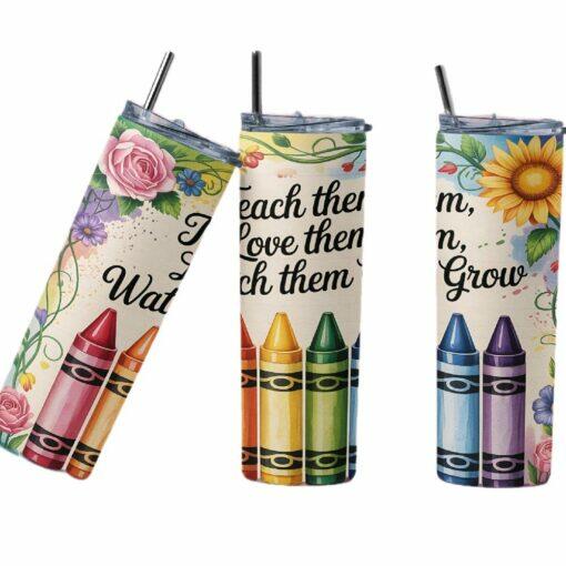 Teacher Teach Them 20oz Tumbler