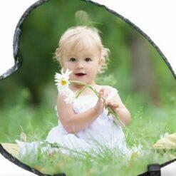 Photo Slate 16cm x 16cm Heart