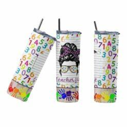Teacher Themed 20oz Tumbler