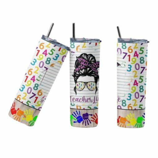Teacher Themed 20oz Tumbler