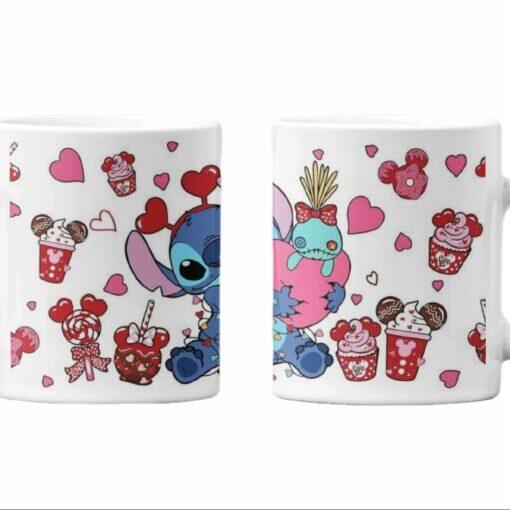 Stich Love Hearts 11oz Mug