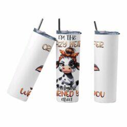 Highland Cow Crazy 20oz Tumbler