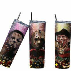 Horror The Bad 3 20oz Tumbler