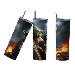 Alternative view of Yoda Smoking 20oz Drinks Tumbler