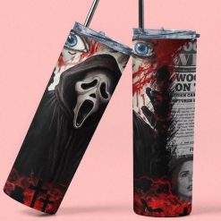 Horror Scream Face 20oz Tumbler