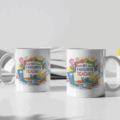Teacher Flowers 11oz Ceramic Mug