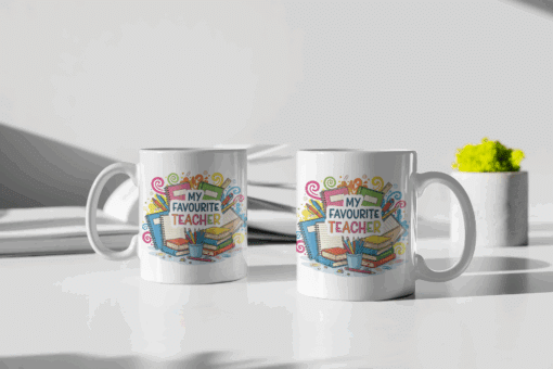Teacher Flowers 11oz Ceramic Mug