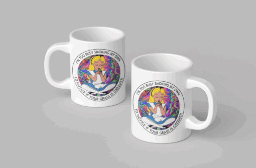 Funny Alice 11oz Ceramic Mug