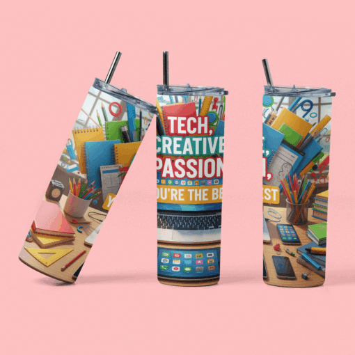 Teacher Creative 20oz Drinks Tumbler
