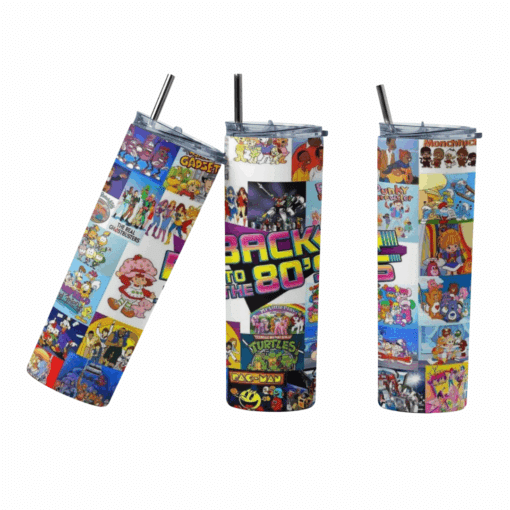 Back to 80s 20oz Drinks Tumbler