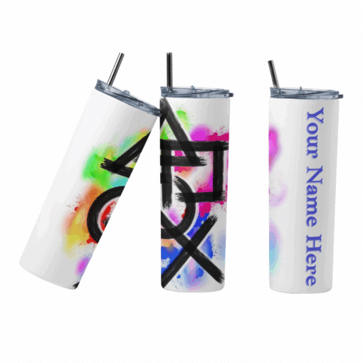 Gamer Custom Name 20oz Tumbler
