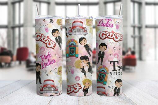 Grease Cartoon 20oz Tumbler