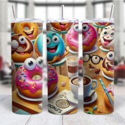 Doughnuts 20oz Tumbler