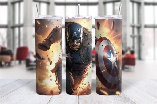 Captain America 20oz Tumbler