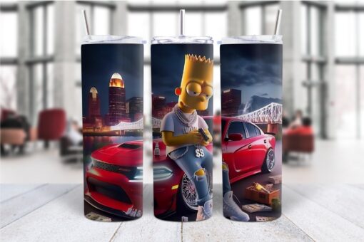Bart Simpson 20oz Tumbler