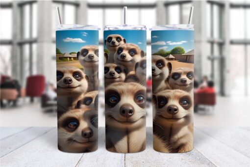 Meerkat Selfie 20oz Tumbler