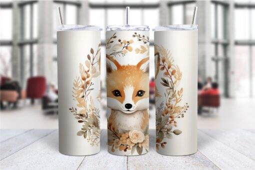 Cute Baby Fox 20oz Tumbler