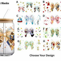 Fairytales UV DTF Libbey Glass