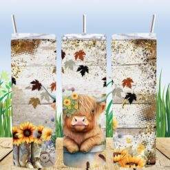 Highland Cow 20oz Tumbler