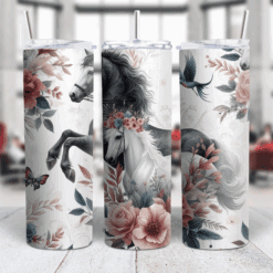 Horse Boho Theme 20oz Tumbler