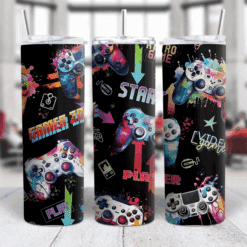 Gamer Themed 20oz Drinks Tumbler
