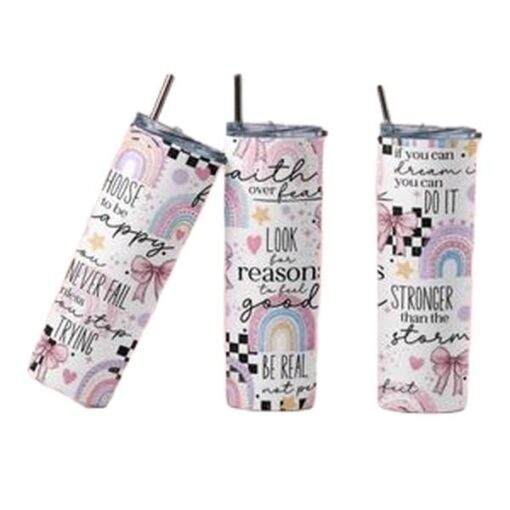 Positive Quote 20oz Tumbler