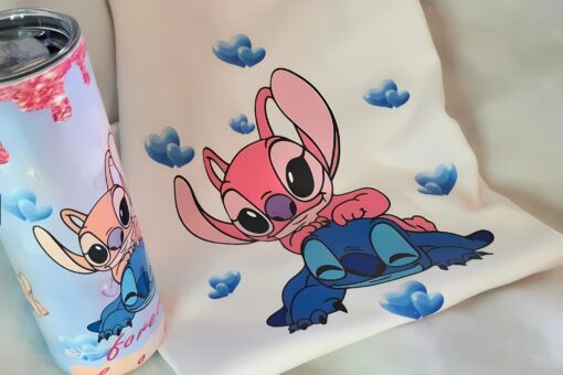 Custom Stitch T-shirt  & Tumbler
