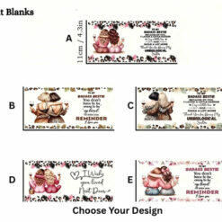 Best Friends UV DTF Libbey Cup