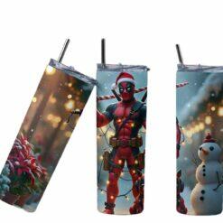Deadpool Crimbo 20oz Tumbler