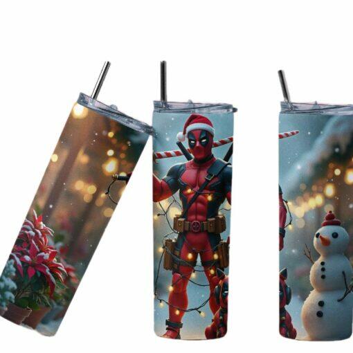 Deadpool Crimbo 20oz Tumbler